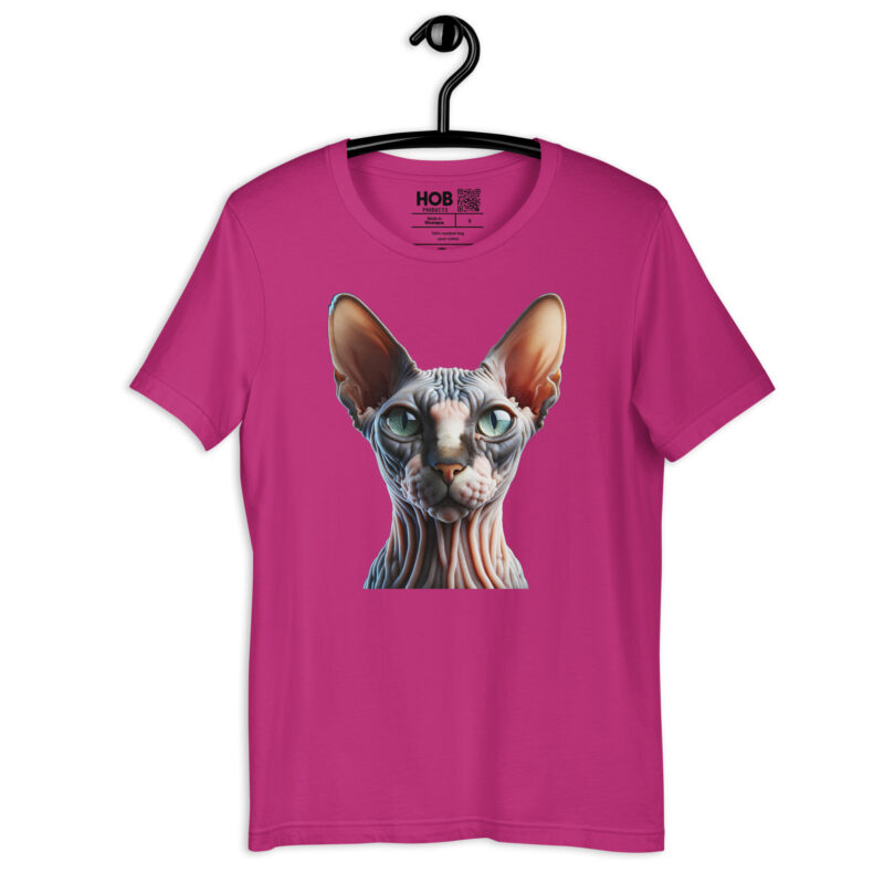 Majestätische Sphynx-Katze – Unisex-T-Shirt – T-Shirts – HOB Products