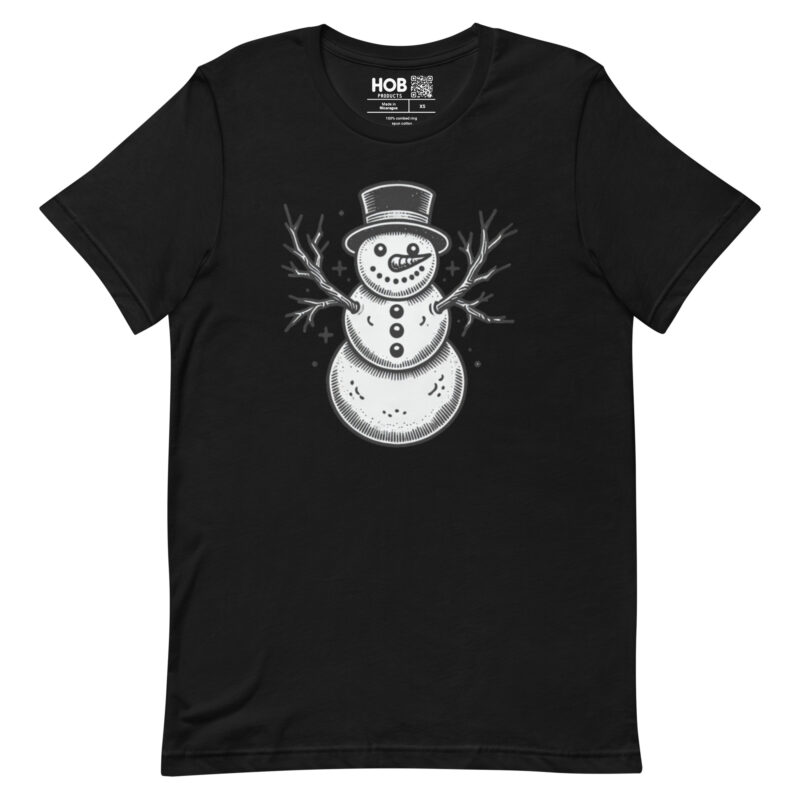 Vintage Schneemann – Unisex-T-Shirt – T-Shirts – HOB Products