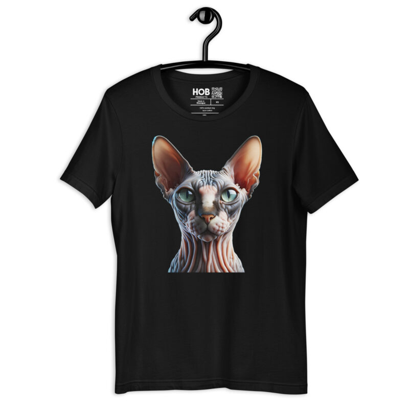 Majestätische Sphynx-Katze – Unisex-T-Shirt – T-Shirts – HOB Products