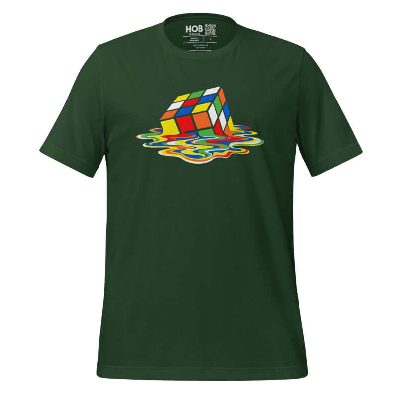 Schmelzender Würfel – Unisex-T-Shirt – T-Shirts – HOB Products