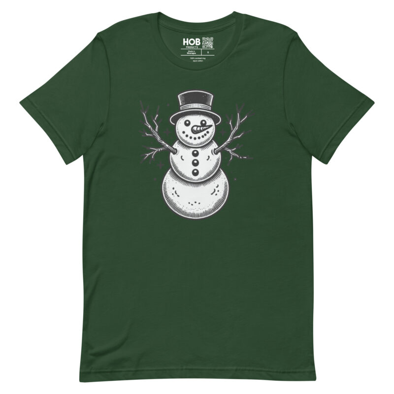 Vintage Schneemann – Unisex-T-Shirt – T-Shirts – HOB Products