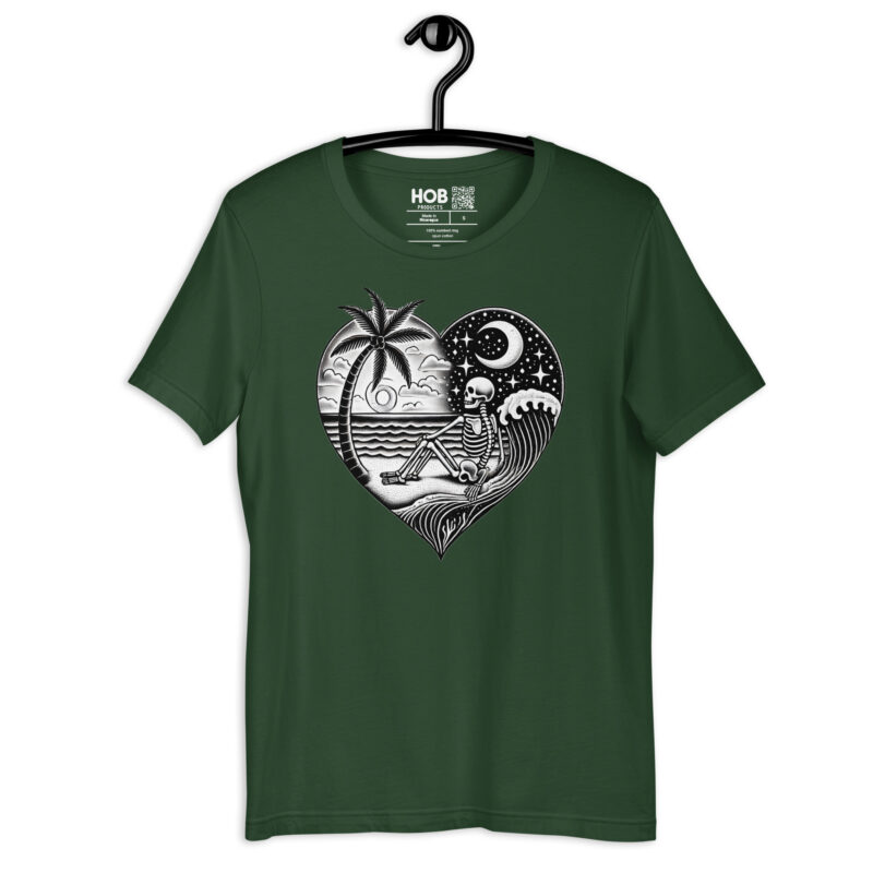 Ewige Ruhe am Strand – Unisex-T-Shirt – T-Shirts – HOB Products