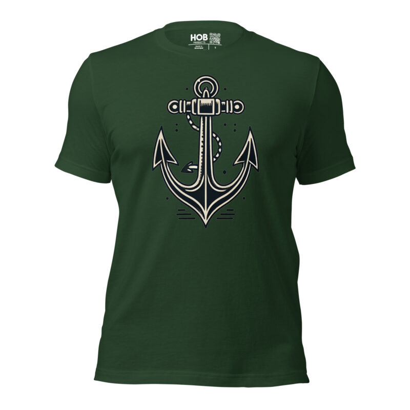 Klassischer Anker – Unisex-T-Shirt – T-Shirts – HOB Products