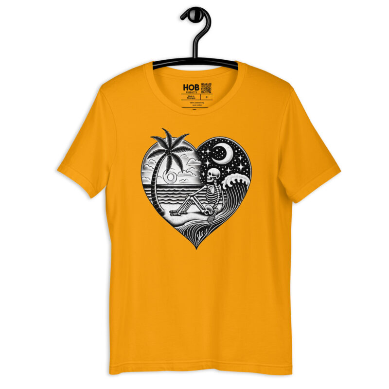 Ewige Ruhe am Strand – Unisex-T-Shirt – T-Shirts – HOB Products