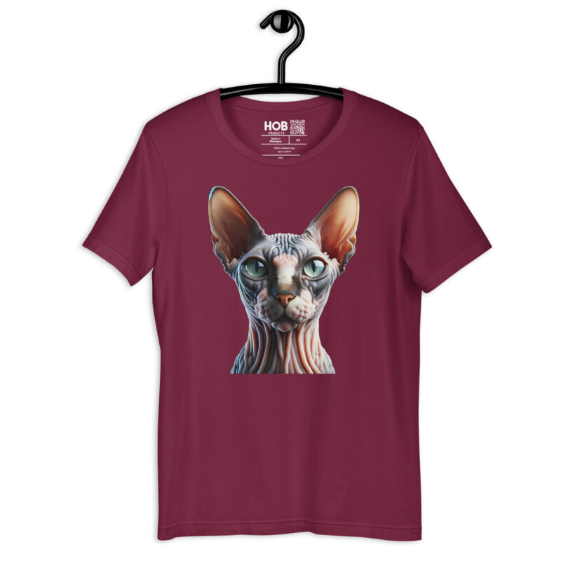 Majestätische Sphynx-Katze – Unisex-T-Shirt – T-Shirts – HOB Products