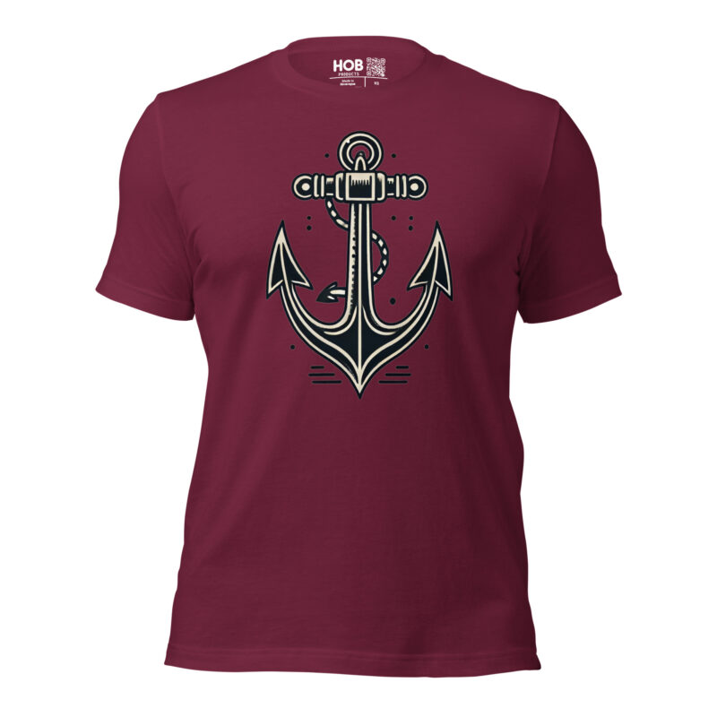 Klassischer Anker – Unisex-T-Shirt – T-Shirts – HOB Products