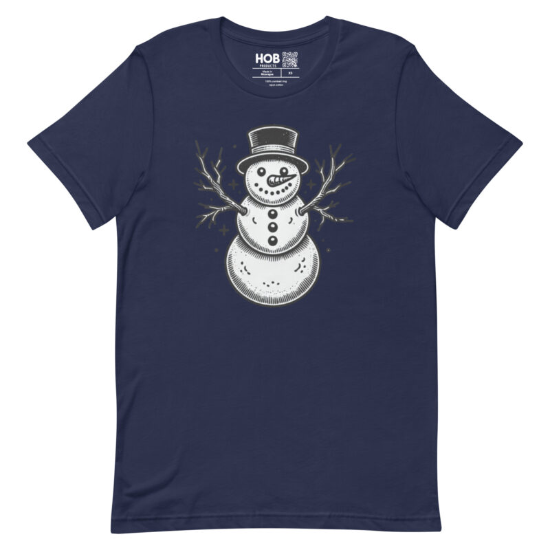 Vintage Schneemann – Unisex-T-Shirt – T-Shirts – HOB Products