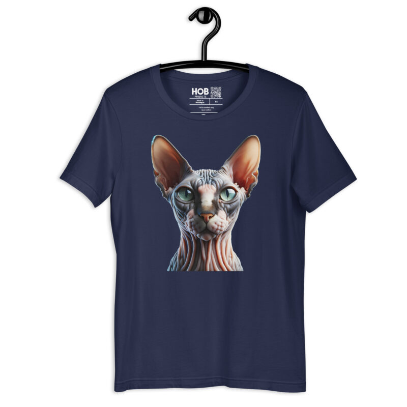 Majestätische Sphynx-Katze – Unisex-T-Shirt – T-Shirts – HOB Products