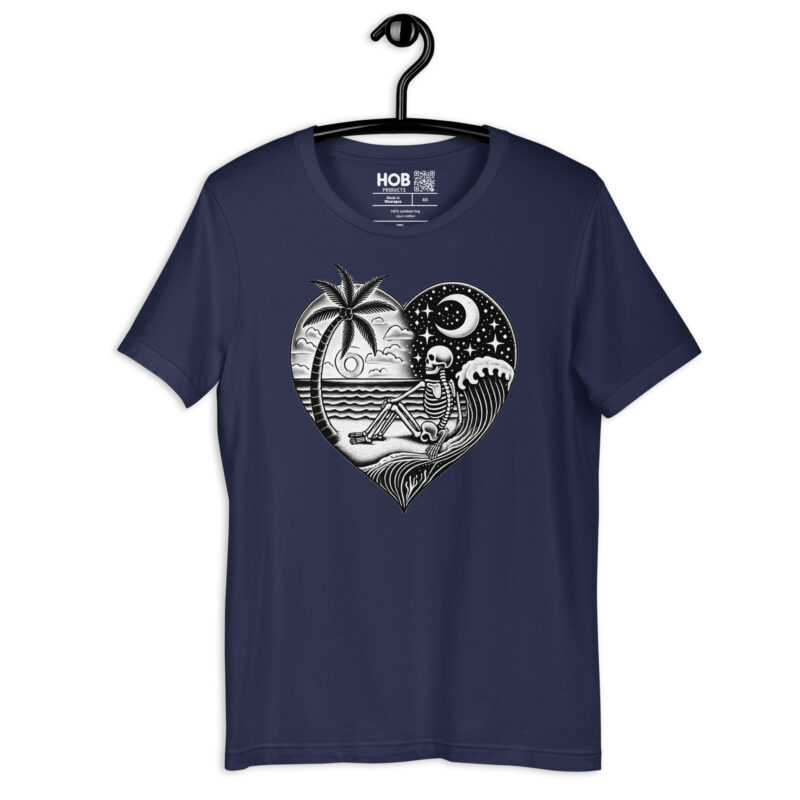 Ewige Ruhe am Strand – Unisex-T-Shirt – T-Shirts – HOB Products
