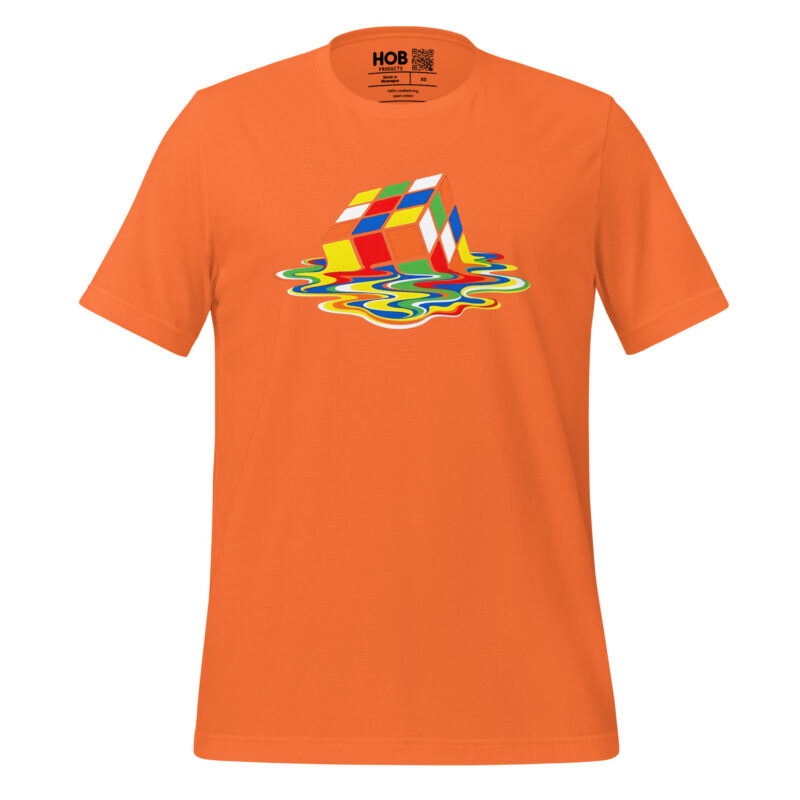 Schmelzender Würfel – Unisex-T-Shirt – T-Shirts – HOB Products