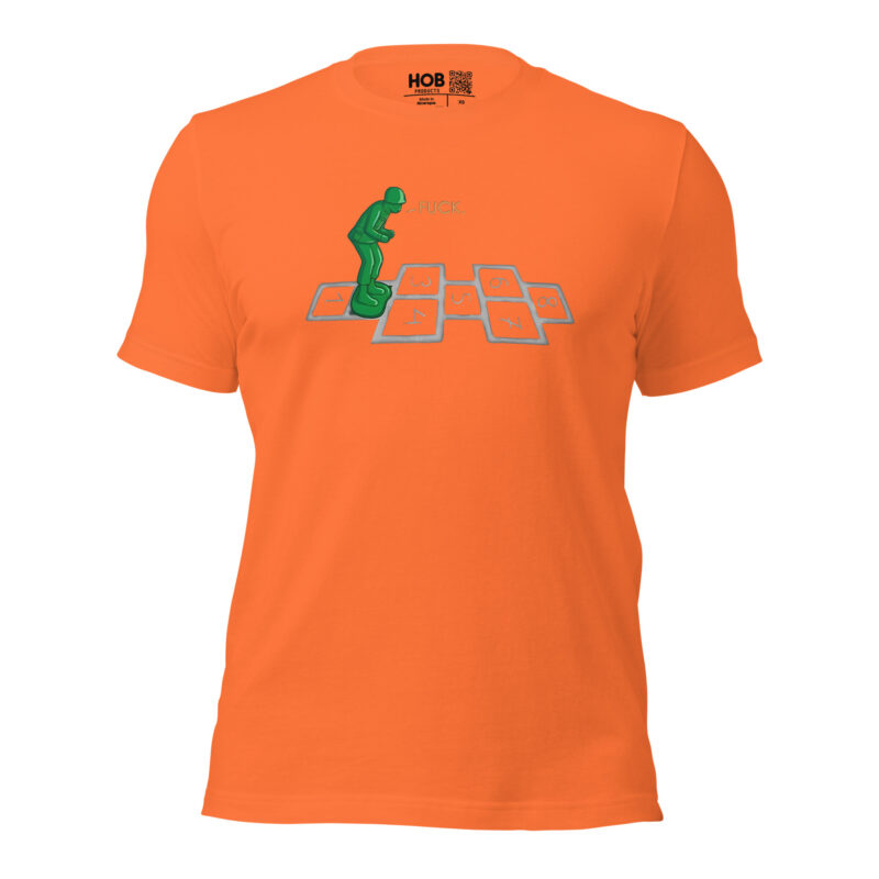 Hopscotch Soldier – Unisex-T-Shirt – T-Shirts – HOB Products
