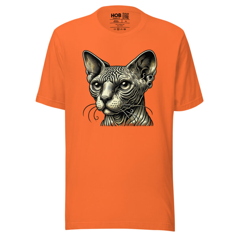 Mystische Sphynx-Katze – Unisex-T-Shirt – T-Shirts – HOB Products
