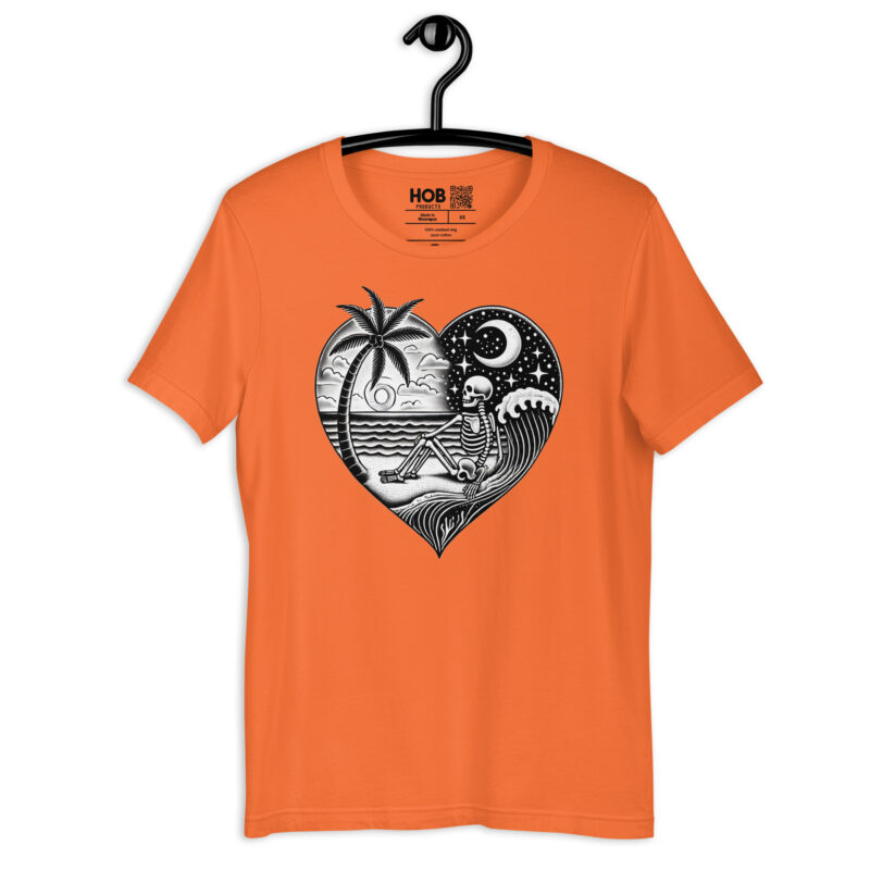 Ewige Ruhe am Strand – Unisex-T-Shirt – T-Shirts – HOB Products