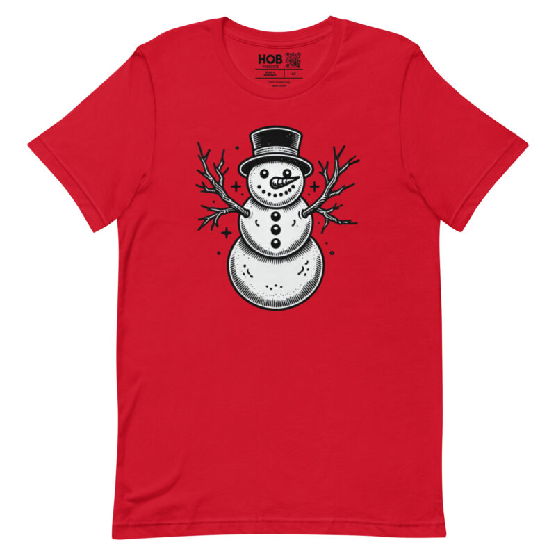 Vintage Schneemann – Unisex-T-Shirt – T-Shirts – HOB Products