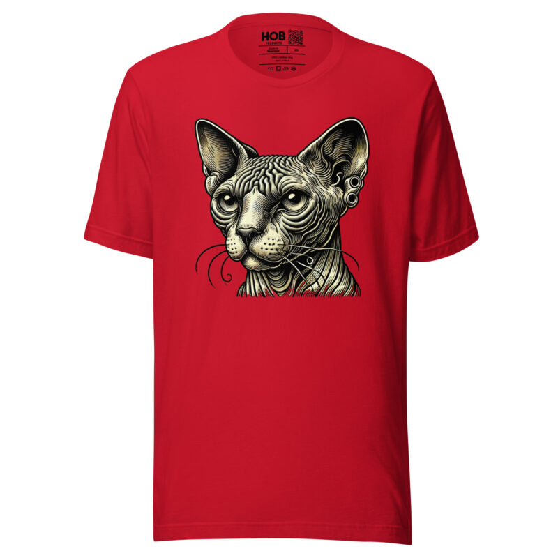 Mystische Sphynx-Katze – Unisex-T-Shirt – T-Shirts – HOB Products
