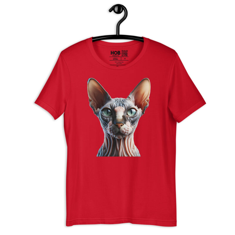 Majestätische Sphynx-Katze – Unisex-T-Shirt – T-Shirts – HOB Products