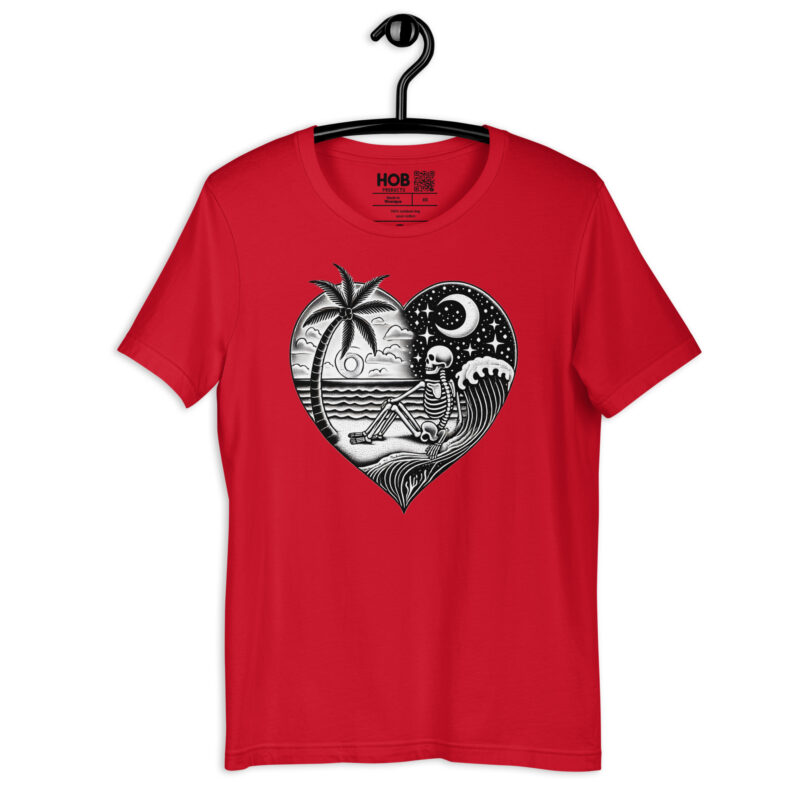 Ewige Ruhe am Strand – Unisex-T-Shirt – T-Shirts – HOB Products