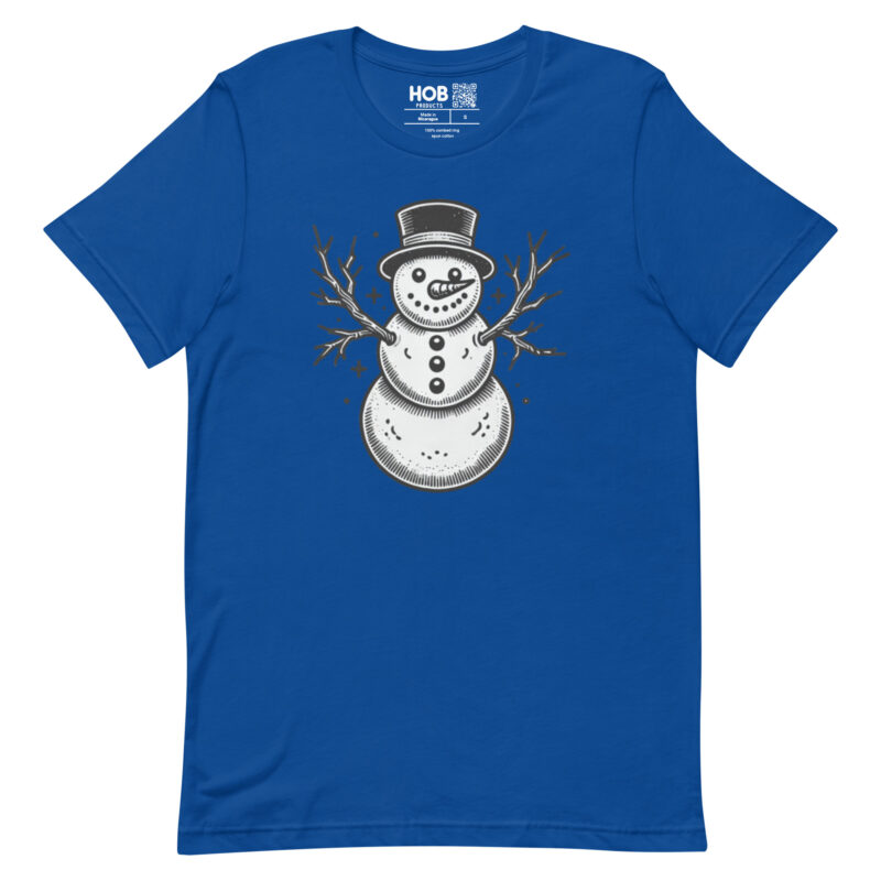 Vintage Schneemann – Unisex-T-Shirt – T-Shirts – HOB Products