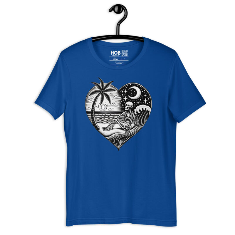 Ewige Ruhe am Strand – Unisex-T-Shirt – T-Shirts – HOB Products