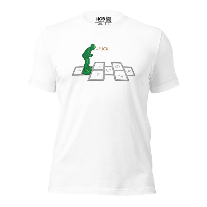 Hopscotch Soldier – Unisex-T-Shirt – T-Shirts – HOB Products