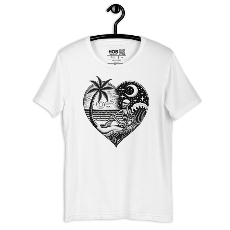 Ewige Ruhe am Strand – Unisex-T-Shirt – T-Shirts – HOB Products