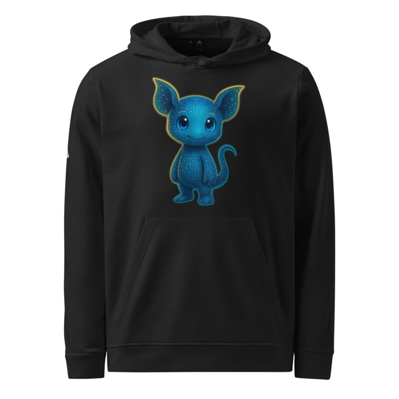 „Pixelwesen mit Herz“ – adidas Fleece-Hoodie – Adidas – HOB Products