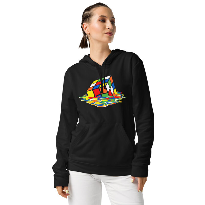 „Der geschmolzene Denksport“ – adidas Fleece-Hoodie – Adidas – HOB Products