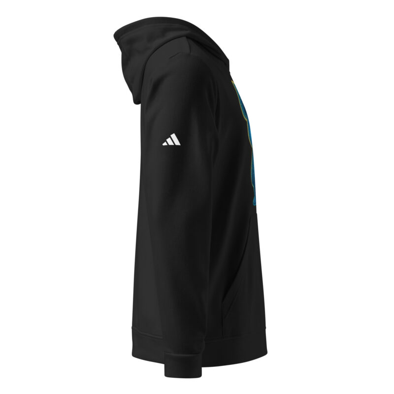 „Pixelwesen mit Herz“ – adidas Fleece-Hoodie – Adidas – HOB Products