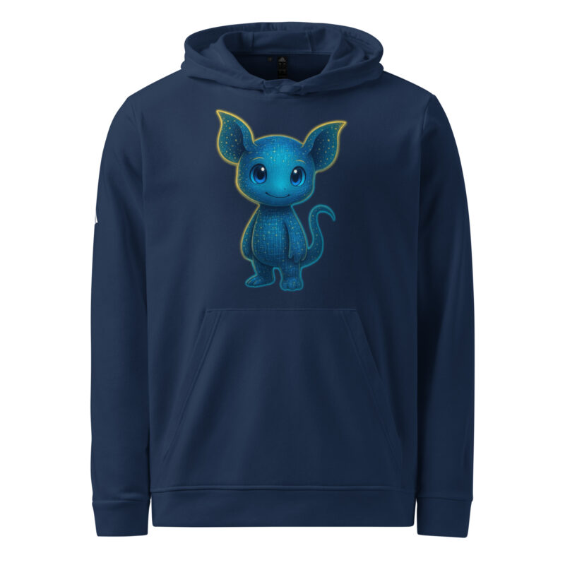 „Pixelwesen mit Herz“ – adidas Fleece-Hoodie – Adidas – HOB Products