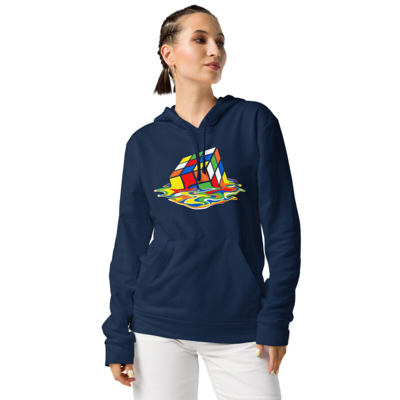 „Der geschmolzene Denksport“ – adidas Fleece-Hoodie – Adidas – HOB Products