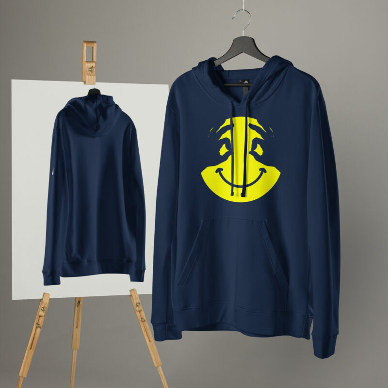 „Smiley Illusion“ – adidas Fleece-Hoodie – Adidas – HOB Products