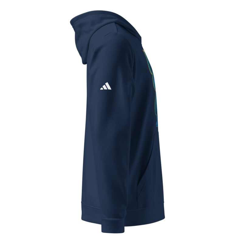 „Pixelwesen mit Herz“ – adidas Fleece-Hoodie – Adidas – HOB Products