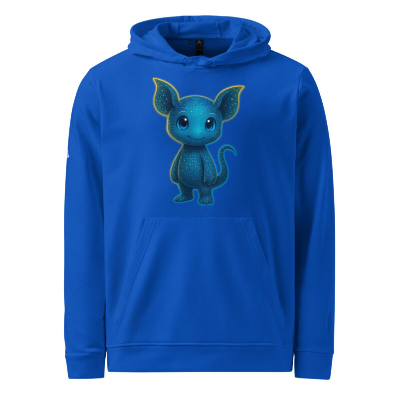 „Pixelwesen mit Herz“ – adidas Fleece-Hoodie – Adidas – HOB Products