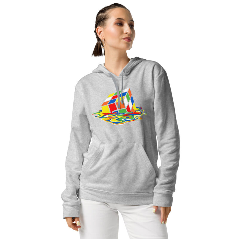 „Der geschmolzene Denksport“ – adidas Fleece-Hoodie – Adidas – HOB Products