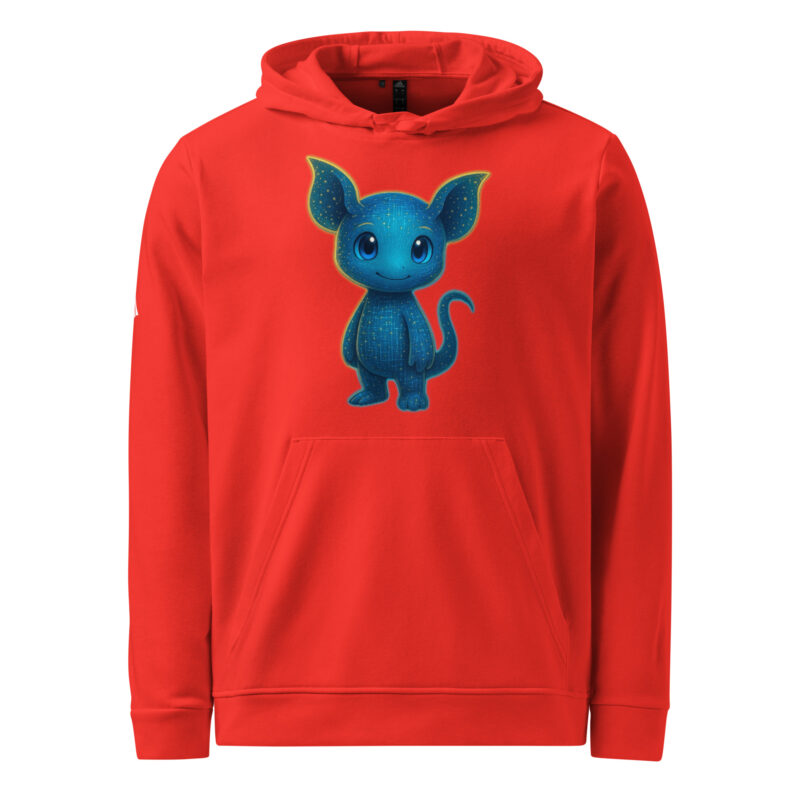 „Pixelwesen mit Herz“ – adidas Fleece-Hoodie – Adidas – HOB Products