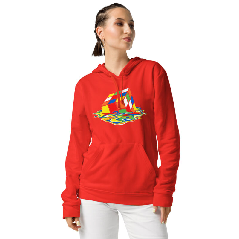 „Der geschmolzene Denksport“ – adidas Fleece-Hoodie – Adidas – HOB Products
