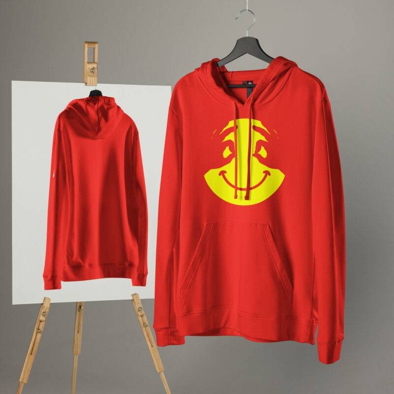 „Smiley Illusion“ – adidas Fleece-Hoodie – Adidas – HOB Products