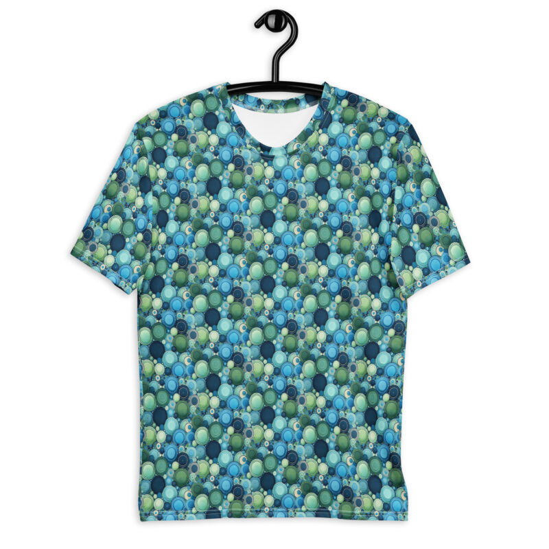 „Knopfkosmos“ – unisex-T-Shirt – Allover – HOB Products