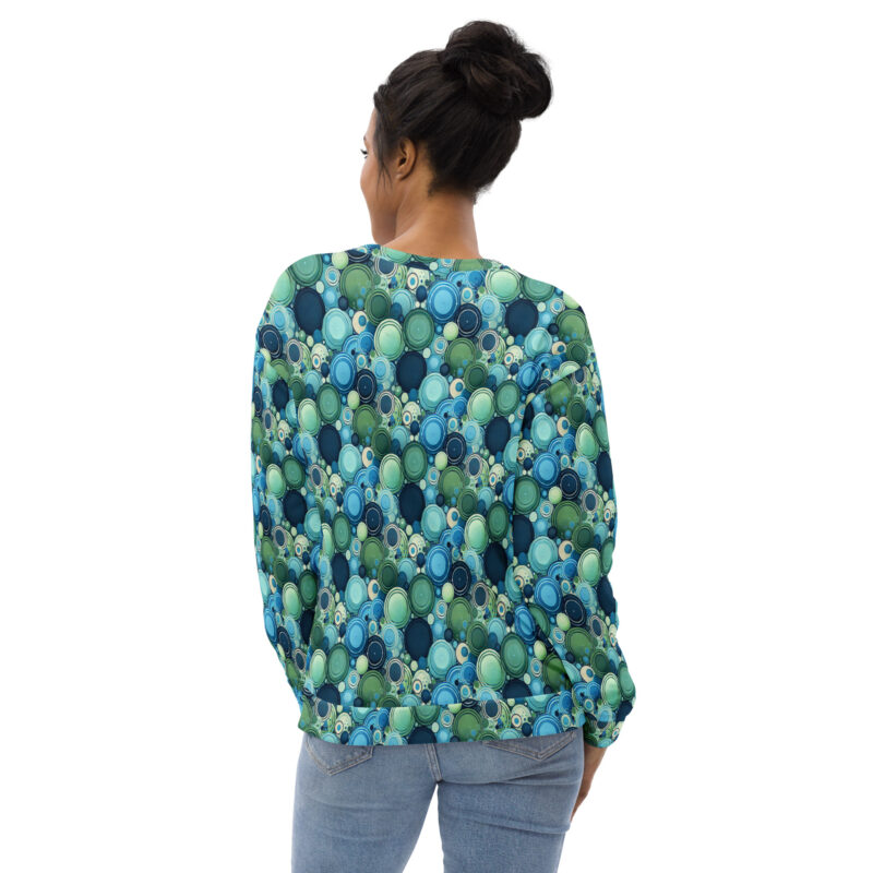 „Knopfkosmos“ – Unisex-Pullover – Allover – HOB Products