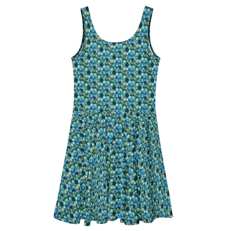 „Knopfkosmos“ – Skater-Kleid – Allover – HOB Products