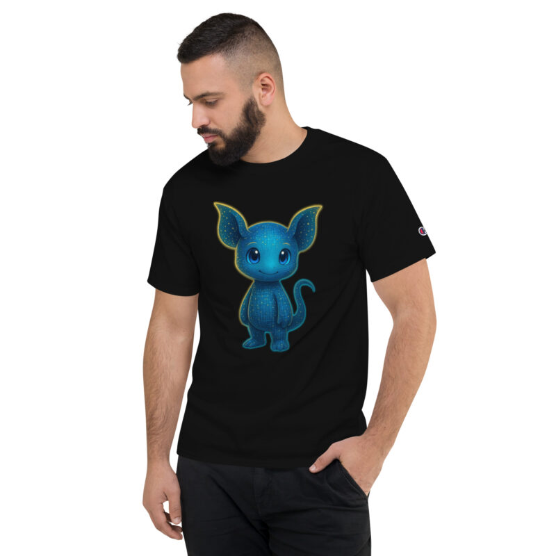 „Pixelwesen mit Herz“ – Champion-Herren-T-Shirt – Champion – HOB Products