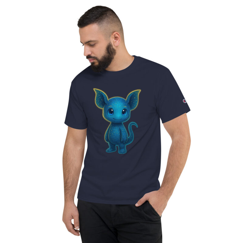„Pixelwesen mit Herz“ – Champion-Herren-T-Shirt – Champion – HOB Products
