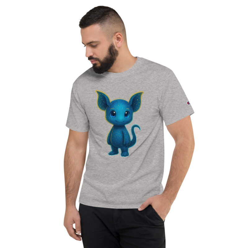 „Pixelwesen mit Herz“ – Champion-Herren-T-Shirt – Champion – HOB Products