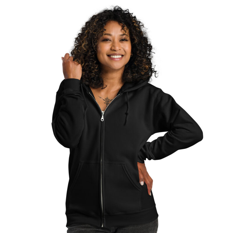 „Pixelwesen mit Herz“ – Unisex Heavy-Blend Zip Hoodie – Hoodies – HOB Products