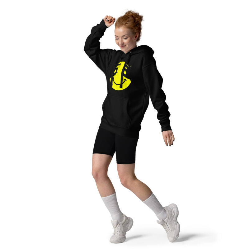 „Smiley Illusion“ – Unisex-Kapuzenpullover – Hoodies – HOB Products
