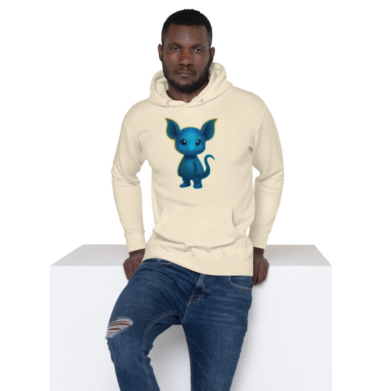 „Pixelwesen mit Herz“ – Unisex-Kapuzenpullover – Hoodies – HOB Products