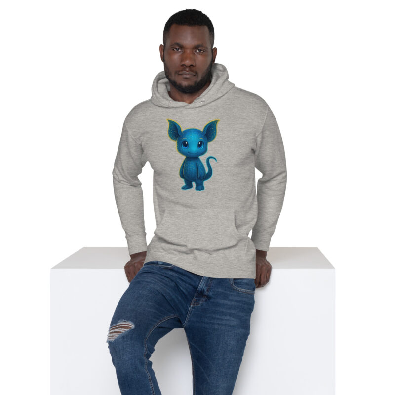 „Pixelwesen mit Herz“ – Unisex-Kapuzenpullover – Hoodies – HOB Products