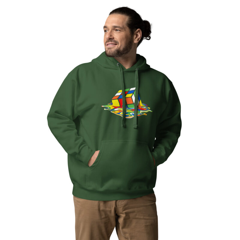 „Der geschmolzene Denksport“ – Unisex-Kapuzenpullover – Hoodies – HOB Products