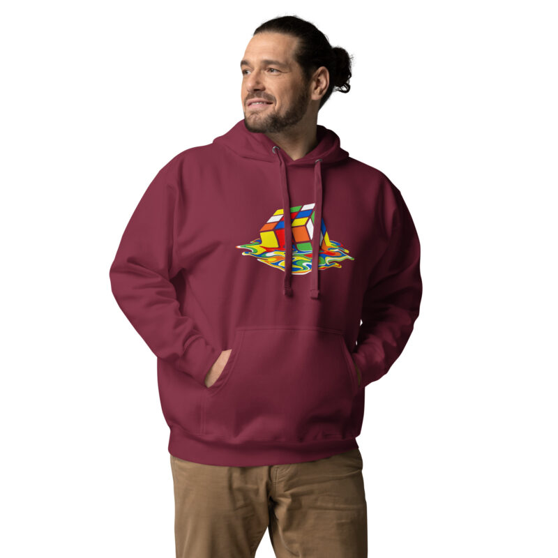 „Der geschmolzene Denksport“ – Unisex-Kapuzenpullover – Hoodies – HOB Products