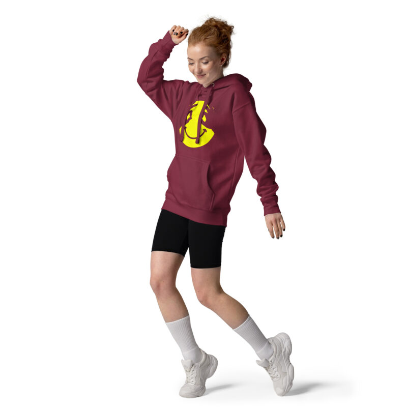 „Smiley Illusion“ – Unisex-Kapuzenpullover – Hoodies – HOB Products